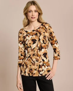 Shirt Blumen-Druck