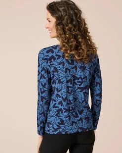 Shirt Druck Heart Rundhals