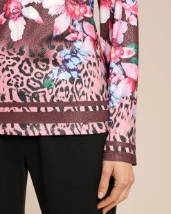 Shirt Flower Leopard
