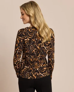 Shirt in breiter Rippen-Struktur