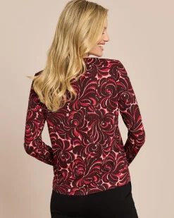 Shirt in breiter Rippen-Struktur