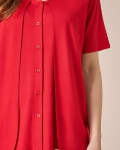 Shirt in Layer-Optik