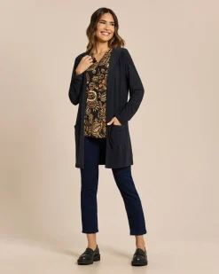 Shirtjacke mit Kapuze