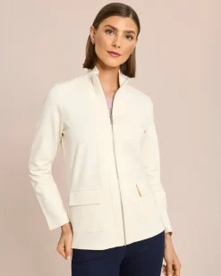 Shirtjacke mit Reißverschluss