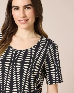 Shirt mit Allover-Druck