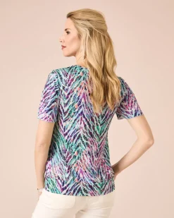 Shirt mit All-over-Druck
