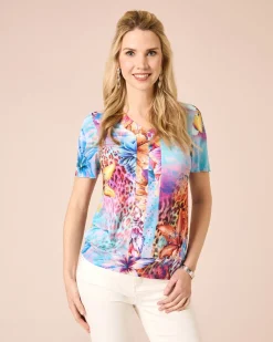 Shirt mit All-over-Druck