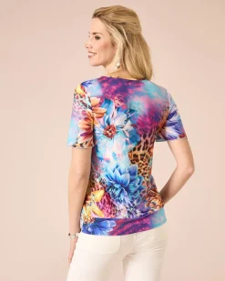 Shirt mit All-over-Druck
