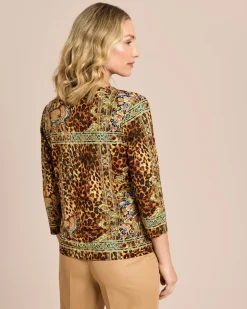 Shirt mit Animalmixprint