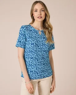 Shirt mit Animal-Print