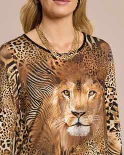 Shirt mit Animaprint