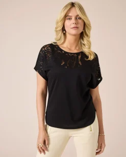 Shirt mit Ausbrenner