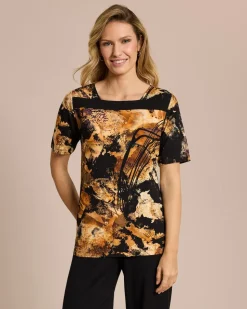Shirt mit Blende