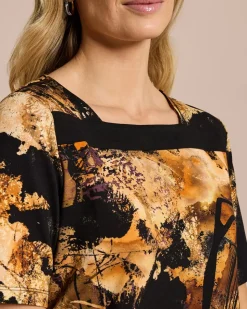 Shirt mit Blende