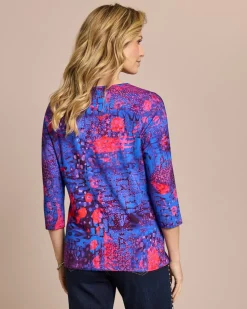 Shirt mit Blende