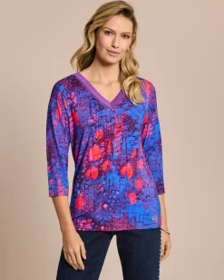 Shirt mit Blende