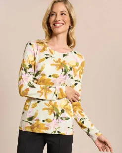 Shirt mit Blumen-Druck