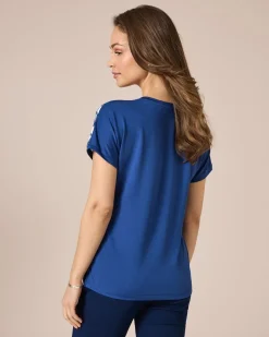 Shirt mit Blumen-Druckmix
