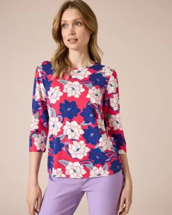 Shirt mit Blumen-Print