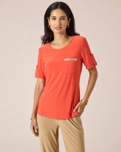 Shirt mit Brusttasche