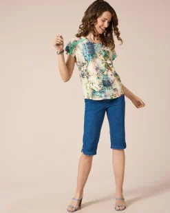 Shirt mit Chiffon-Details