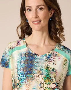 Shirt mit Chiffon-Details