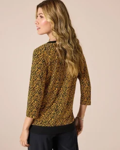Shirt mit Dekoblende