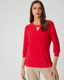 Shirt mit Deko & Cut-Out