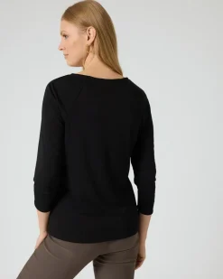 Shirt mit Drapé-Detail