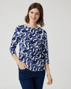 Shirt mit Fantasiedruck