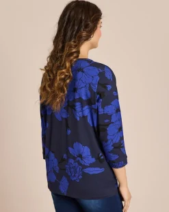 Shirt mit Fledermausarm