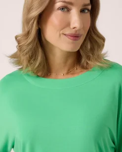 Shirt mit Fledermausärmeln