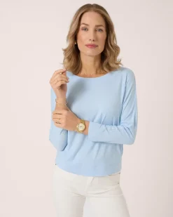 Shirt mit Fledermausärmeln