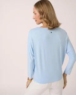 Shirt mit Fledermausärmeln