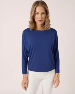 Shirt mit Fledermausärmeln
