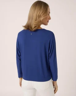 Shirt mit Fledermausärmeln