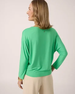 Shirt mit Fledermausärmeln