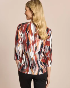 Shirt mit grafischem Alloverdruck