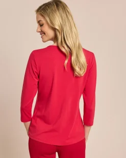 Shirt mit Herz-Ausschnitt