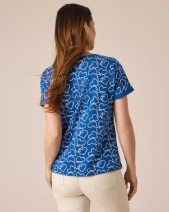 Shirt mit Herzdruck