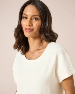 Shirt mit Herz-Jacquard
