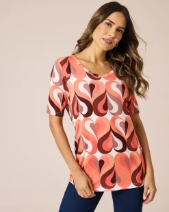 Shirt mit Herz-Motiv