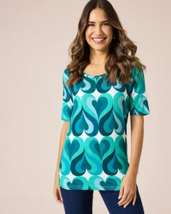 Shirt mit Herz-Motiv