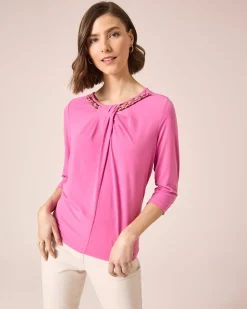 Shirt mit Ketten-Accessoire