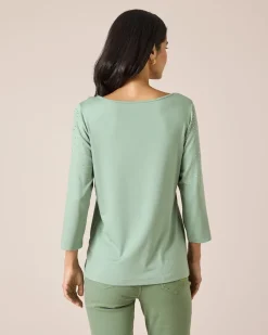 Shirt mit Keyhole