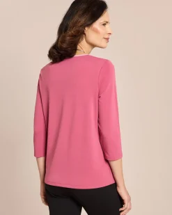 Shirt mit Kontrasteinfassung
