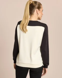 Shirt mit Kontrastärmeln