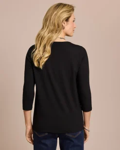 Shirt mit Leoparden-Strassprint