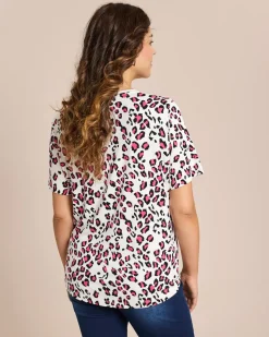 Shirt mit Leoprint