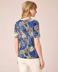 Shirt mit modischem Druck